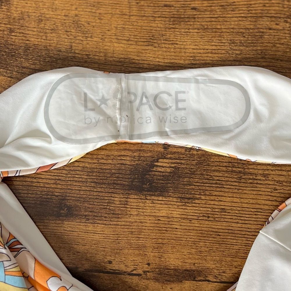 l*space Nancy Lee Printed Bitsy Bikini Bottom in Sunshine Floral. Size Small-New - Picture 11 of 15